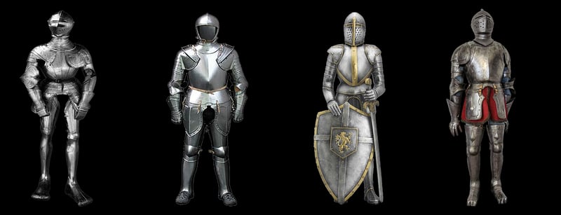 Knight Armor and Sword